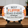 Personalized Platter – Gifts For Dad, Grandpa – Best Flippin’ Dad Ever