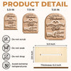 Personalized 2-Layered Wooden Plaque – Gifts For Dad, Grandpa – Home Feels Better With Dad