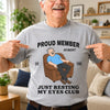 Personalized Unisex T-shirt, Hoodie – Funny Gifts For Dad, Grandpa – Professional Nap Supervisor