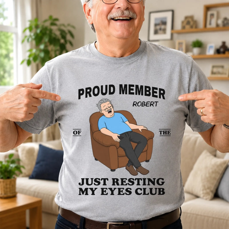 Personalized Unisex T-shirt, Hoodie – Funny Gifts For Dad, Grandpa – Professional Nap Supervisor
