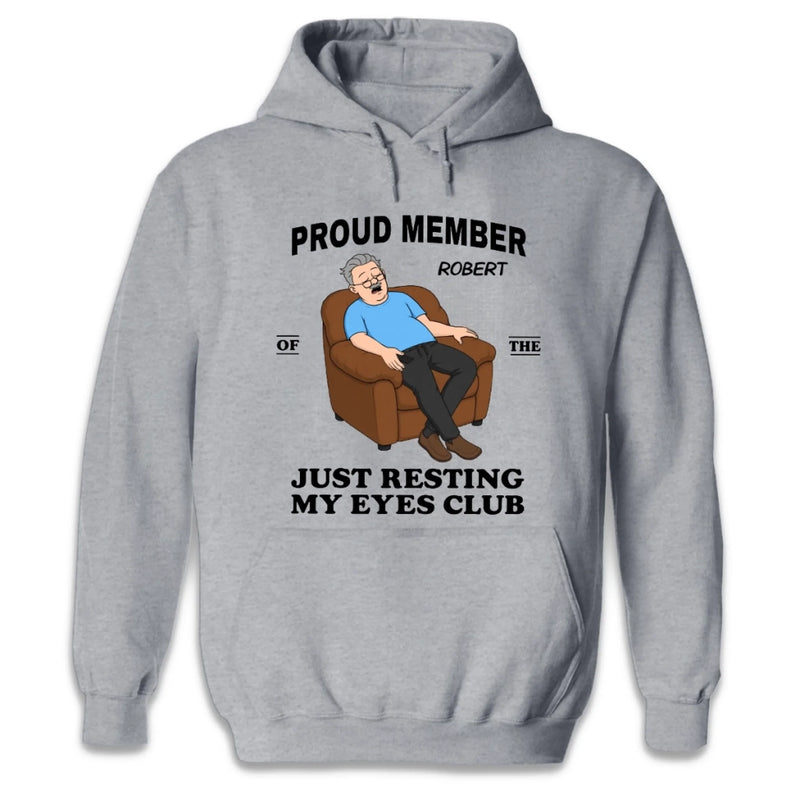 Personalized Unisex T-shirt, Hoodie – Funny Gifts For Dad, Grandpa – Professional Nap Supervisor