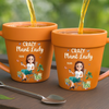 Personalized Plant Pot Ceramic Mug – Garden Gifts For Gardeners – Plant Lady