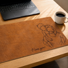 Personalized Photo Desk Mat - Gifts For Dad, Grandpa - Dad’s Love Holds Us Together