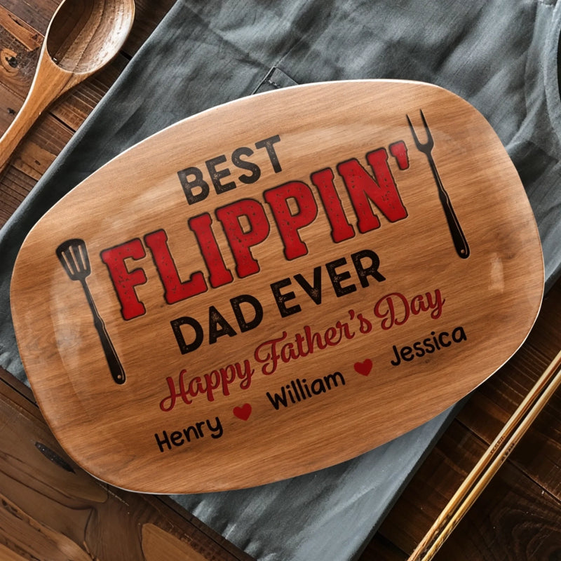 Personalized Platter – Father's Day Gifts For Dad, Grandpa – Smoke Meat Enjoy Life