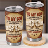Personalized 3D Effect Printed Tumbler – Birthday Gifts For Son – My Son My Forever Pride