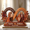 Personalized 2-Layered Wooden Plaque – Gifts For  Couple – Growing Old With You