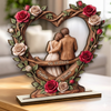 Personalized 2-Layered Wooden Plaque – Gifts For  Couple – Our Forever Love Story