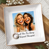 Personalized Photo Jewelry Dish – Gifts For Women, Besties, Sisters, BFF – My Favorite Weirdo