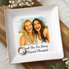Personalized Photo Jewelry Dish – Gifts For Women, Besties, Sisters, BFF – Ride Or Die Squad