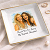 Personalized Photo Jewelry Dish – Gifts For Women, Besties, Sisters, BFF – Ride Or Die Squad