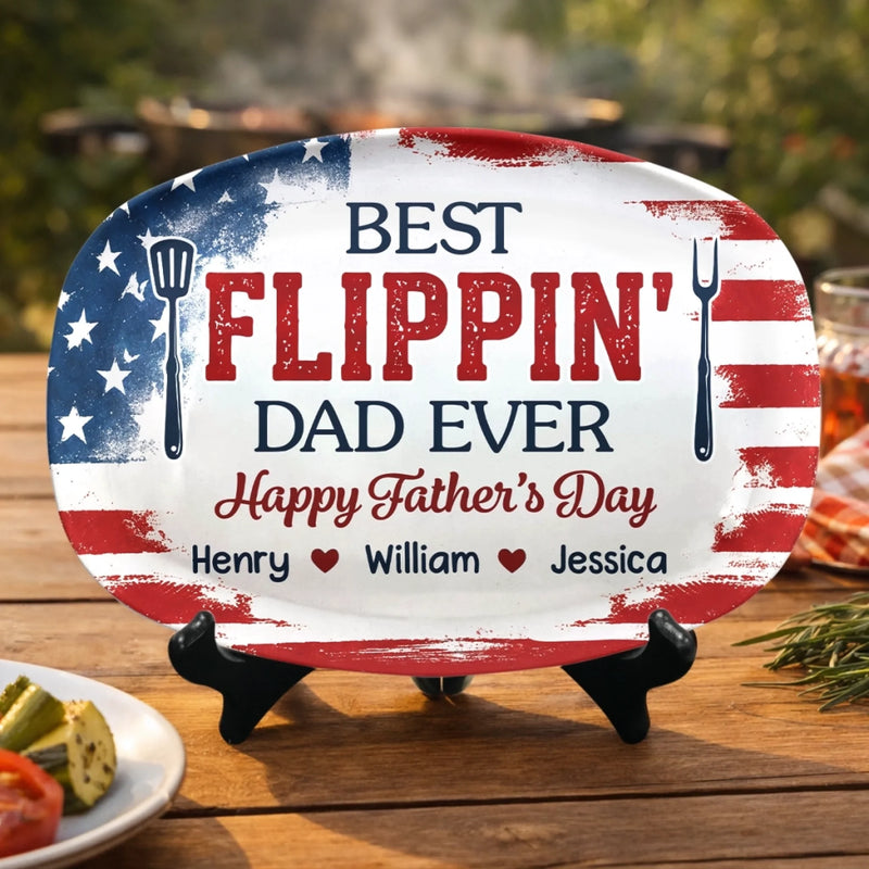 Personalized Platter – Father's Day Gifts For Dad, Grandpa – Home Cooked Happiness