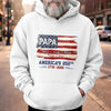 Personalized America 250th Anniversary Unisex T-shirt, Hoodie – Gifts For Dad, Grandpa – Built On Freedom