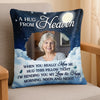 Personalized Photo Pillow – Memorial Gift For Loss Of Mom, Dad – Forever Remembered