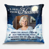 Personalized Photo Pillow – Memorial Gift For Loss Of Mom, Dad – Forever Remembered