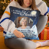 Personalized Photo Pillow – Memorial Gift For Loss Of Mom, Dad – Forever Remembered
