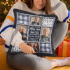 Personalized Photo Pillow – Memorial Sympathy Gifts For Loss Of Mom, Dad – Heaven Says Hello