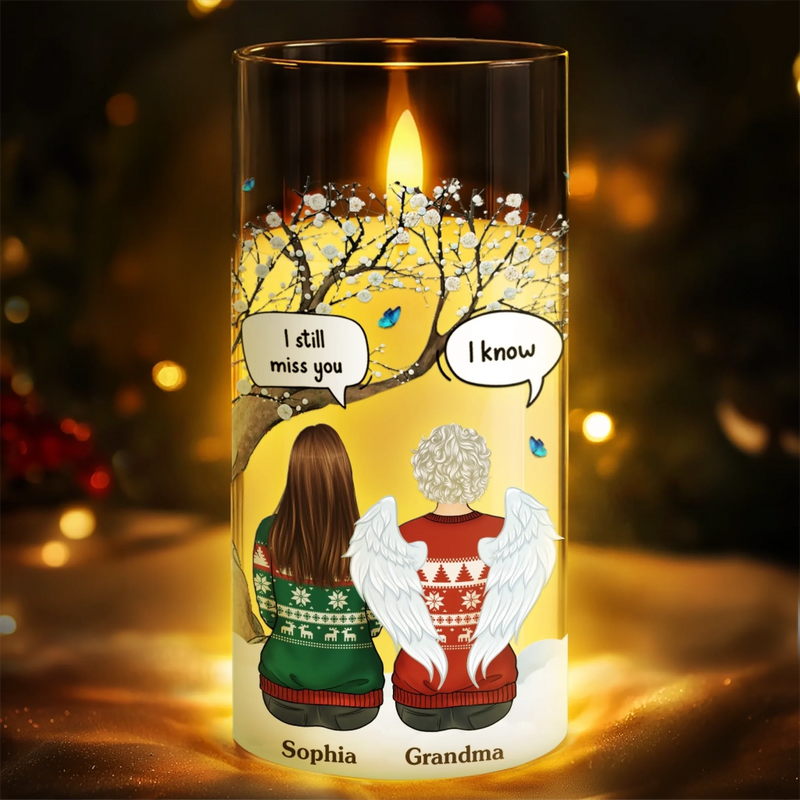 Personalized LED Candle Light – Meaningful Memorial Gift – Your Light Still Guides Us