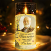 Personalized Photo LED Candle Light – Meaningful Memorial Gift – Always In Our Hearts