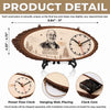 Personalized Wooden Clock – Meaningful Memorial Gift – Forever Remembered, Forever Loved
