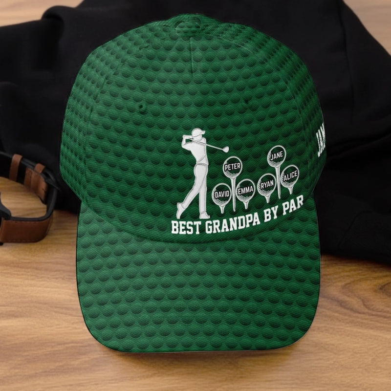 Personalized Classic Cap – Golf Gifts For Dad, Grandpa – Good Swings Good Days