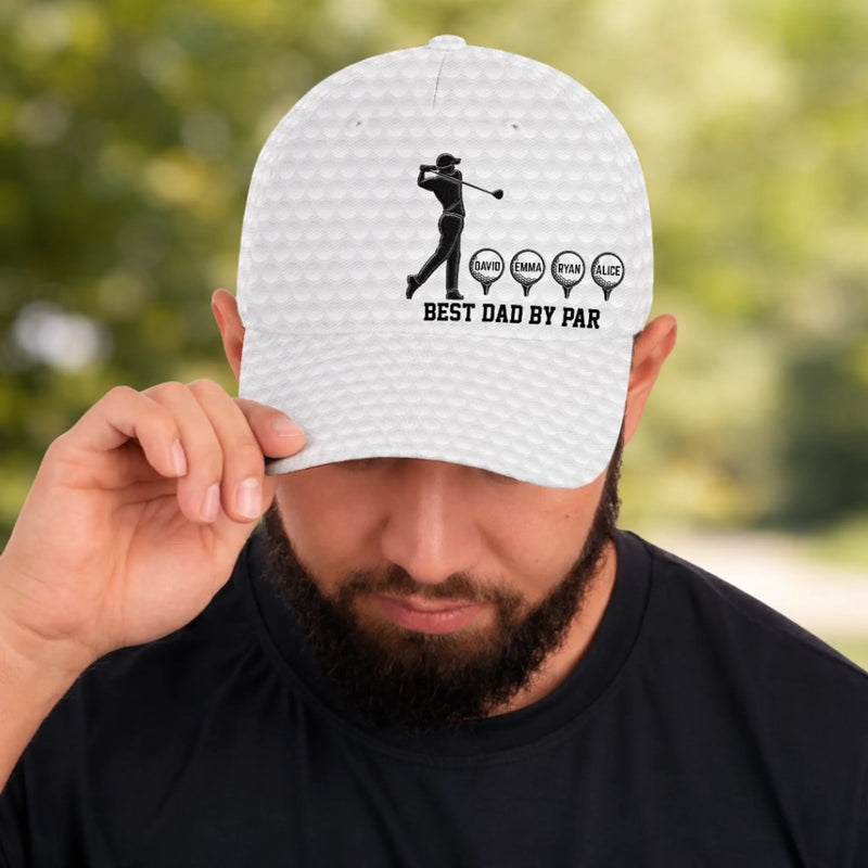 Personalized Classic Cap – Golf Gifts For Dad, Grandpa – Good Swings Good Days