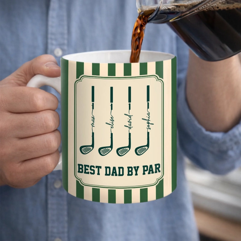 Personalized Mug – Golf Gifts For Dad, Grandpa – Winning Like a Legend
