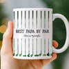 Personalized Mug – Golf Gifts For Dad, Grandpa – Golf More Worry Less