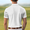 Personalized Polo Shirt – Golf Gifts For Dad, Grandpa – Born To Golf Forced To Work