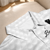 Personalized Polo Shirt – Golf Gifts For Dad, Grandpa – Born To Golf Forced To Work