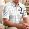 Personalized Polo Shirt – Golf Gifts For Dad, Grandpa – Born To Golf Forced To Work
