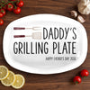 Personalized Platter – Birthday Gifts For Dad, Grandpa – Dad Serves Love Daily