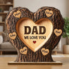 Personalized 2-Layered Wooden Plaque – Gifts For Dad, Grandpa – Dad Is My Everyday Hero