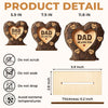 Personalized 2-Layered Wooden Plaque – Gifts For Dad, Grandpa – Dad Is My Everyday Hero