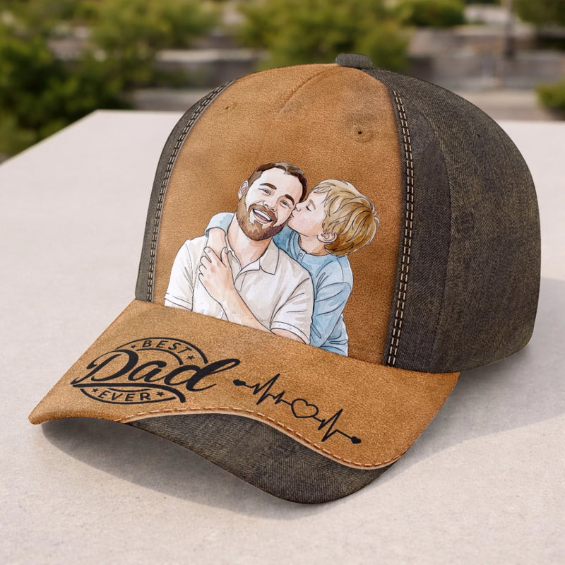 Personalized Photo Cap – Birthday Gifts For Dad, Grandpa – Dad Mode Activated