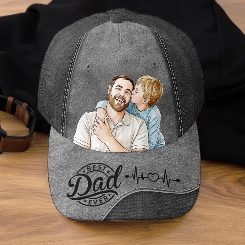 Personalized Photo Cap – Birthday Gifts For Dad, Grandpa – Dad Mode Activated