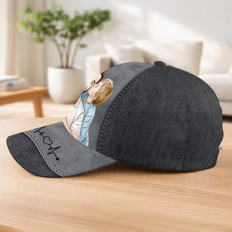 Personalized Photo Cap – Birthday Gifts For Dad, Grandpa – Dad Mode Activated