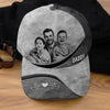 Personalized Photo Cap – Birthday Gifts For Dad, Grandpa – Family First Always