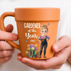 Personalized Plant Pot Ceramic Mug – Gifts For Gardeners – Queen Of The Green