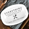 Personalized Platter – Birthday Gifts For Dad, Grandpa – Grill Master At Work
