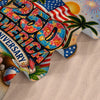 Personalized America 250th Anniversary – Beach Towel – Vacation Gifts For Family – Stars Stripes Freedom Forever