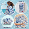 Personalized America 250th Anniversary – Beach Towel – Vacation Gifts For Family – Freedom Never Goes Out Of Style