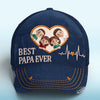 Personalized Classic Cap – Gift For Dad, Grandpa – Where Love Never Ends