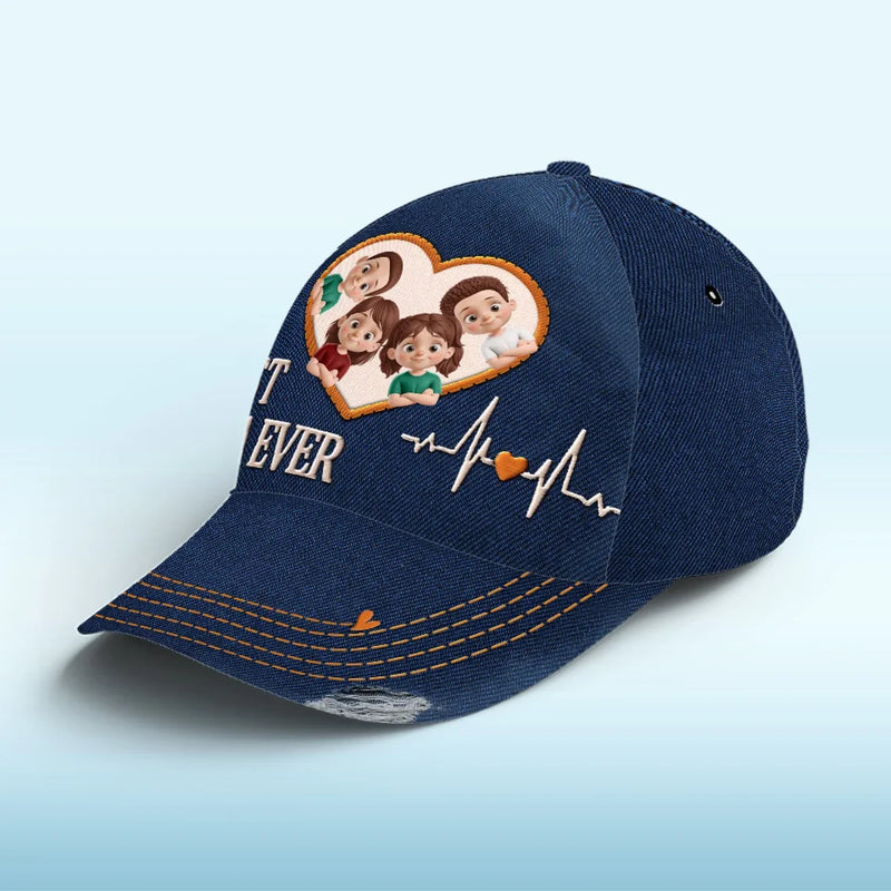 Personalized Classic Cap – Gift For Dad, Grandpa – Where Love Never Ends