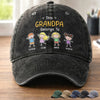 Personalized Cap – Gifts For Grandpa – Built Tough Raised Better