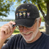 Personalized Cap – Gifts For Grandpa – Built Tough Raised Better