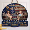 Personalized Wood Sign – Gifts For Couple – Relax And Enjoy