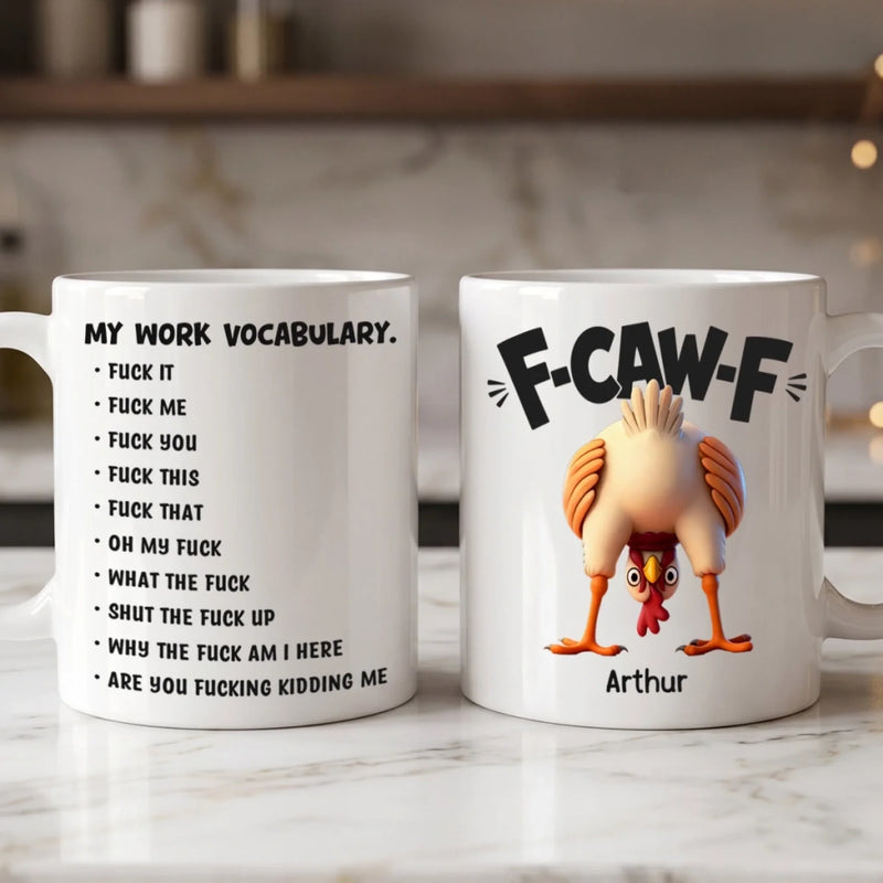 Personalized Mug – Funny Gifts For Coworkers, Work Besties – Professional Overthinker