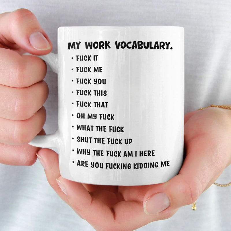 Personalized Mug – Funny Gifts For Coworkers, Work Besties – Professional Overthinker