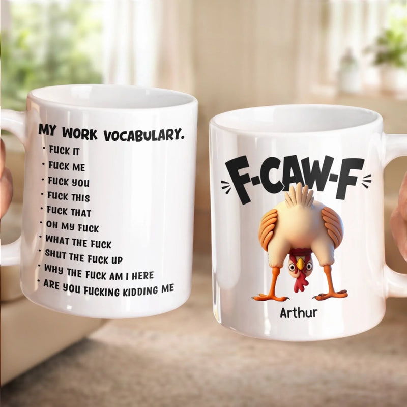 Personalized Mug – Funny Gifts For Coworkers, Work Besties – Professional Overthinker