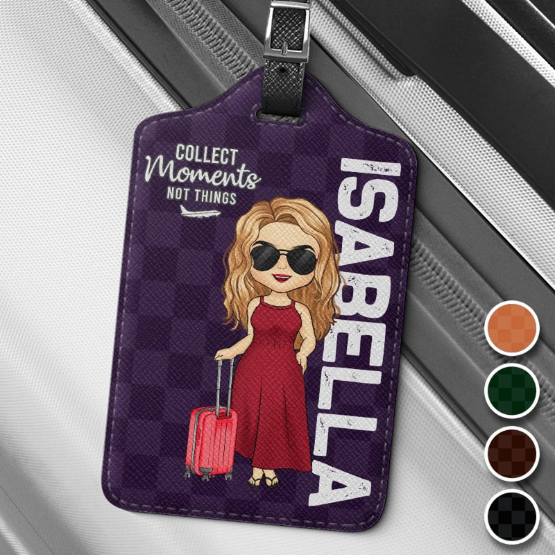 Personalized Luggage Tags – Gift For Travel Lovers – Collect Moments